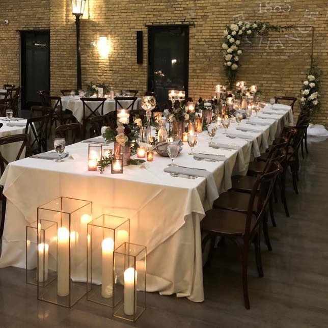 Industrial-Chic Wedding Decor Ideas