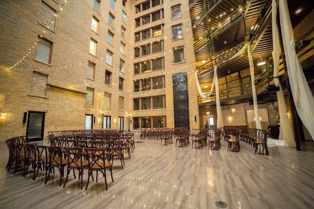 Lumber Exchange dressed for a rehearsal dinner